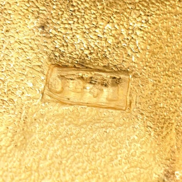 CHANEL CC Logo Cross Vintage Necklace 29" Gold Tone 28 Auth #24501 - Picture 8 of 9